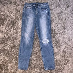 Gap Mid Rise Curvy True Skinny Medium Wash Size 30